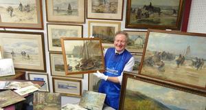 British Impressionist painter’s art works to be auctioned for the first time
